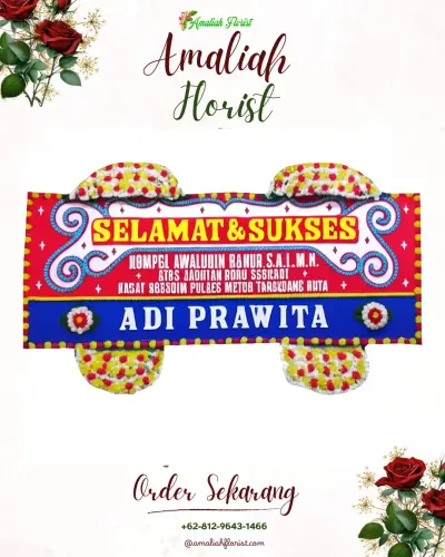 Karangan Bunga Ucapan Selamat di Sudimara